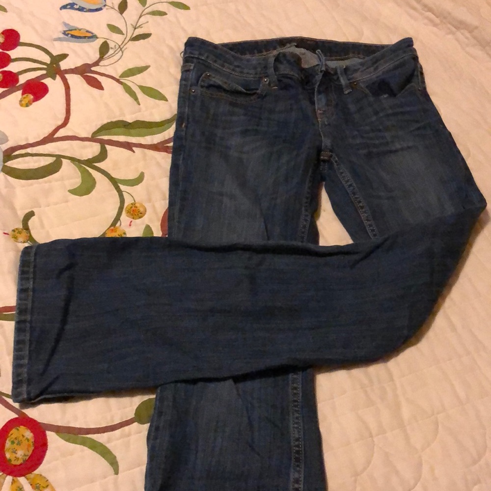 Banana Republic petite boot-cut jeans